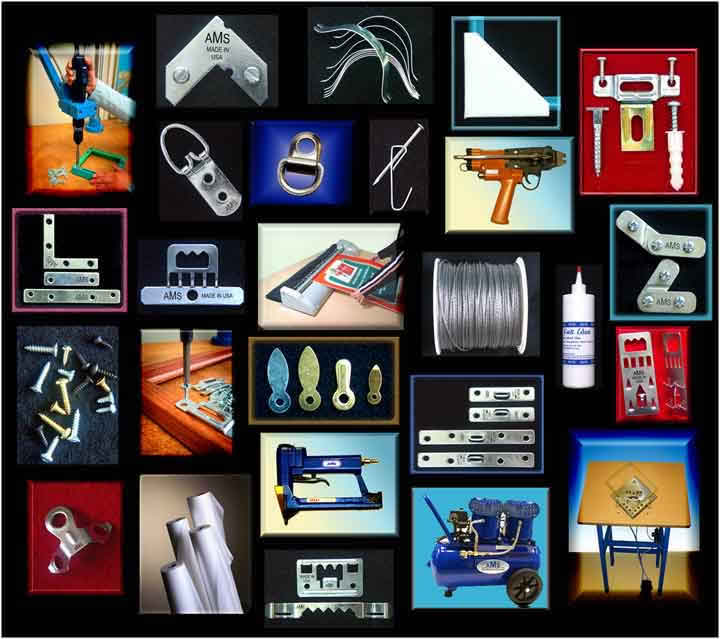 AMS: Source for Picture Framing Hardware and Accessories